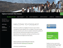 Tablet Screenshot of fogquest.org